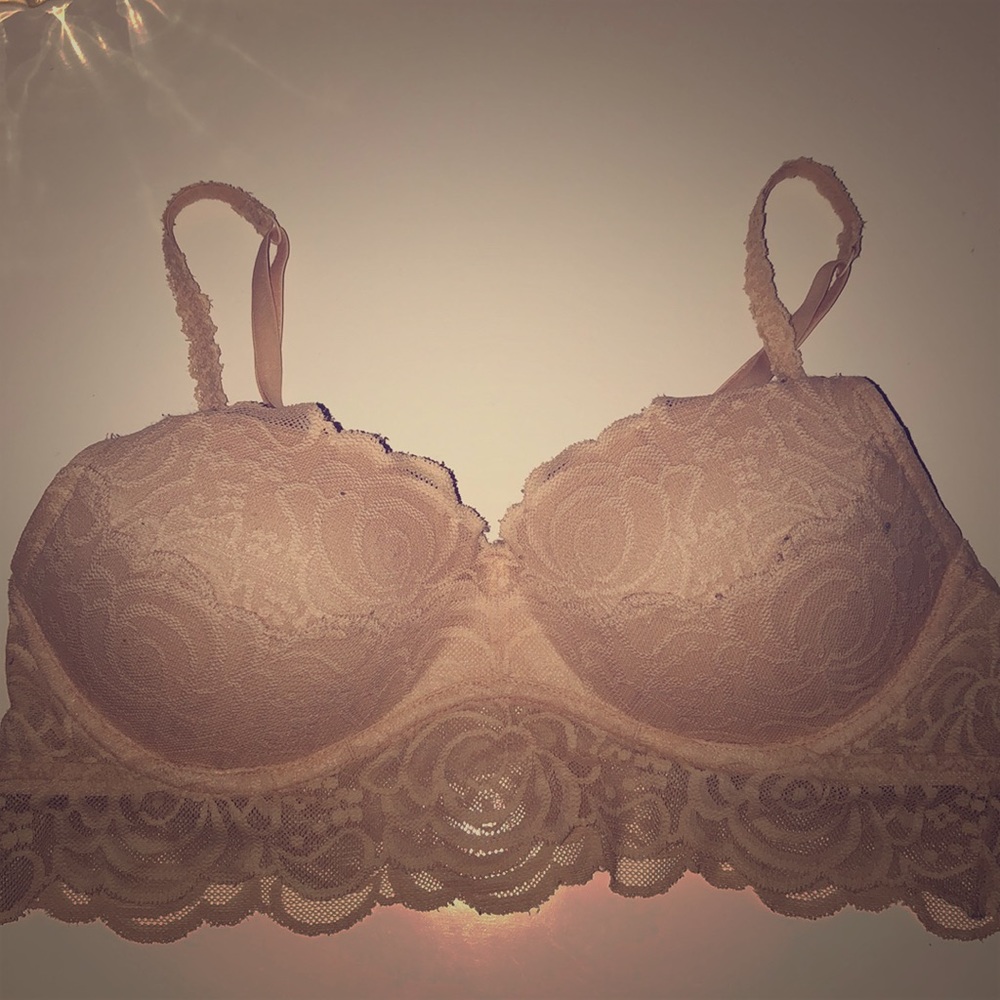 Nude bandeau bra